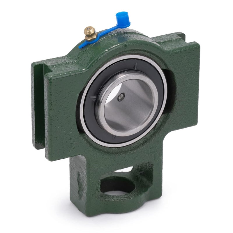 Xike 2 Pcs UCT206-20 Bore 1-1/4" Pillow Block Take-Up Mounted Ball Bearings, Solid Cast Iron Base and Self Aligning Chrome Steel Sealed Bearings. - Image 5